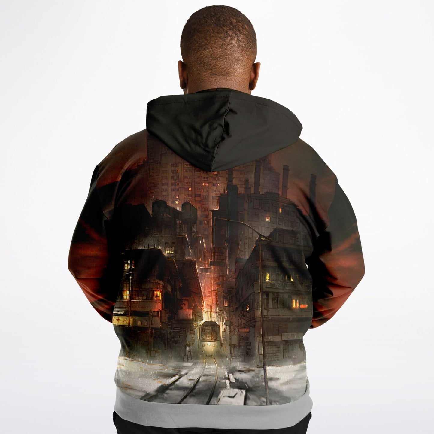 Sodium City +Size Pullover Hoodie by Marnie